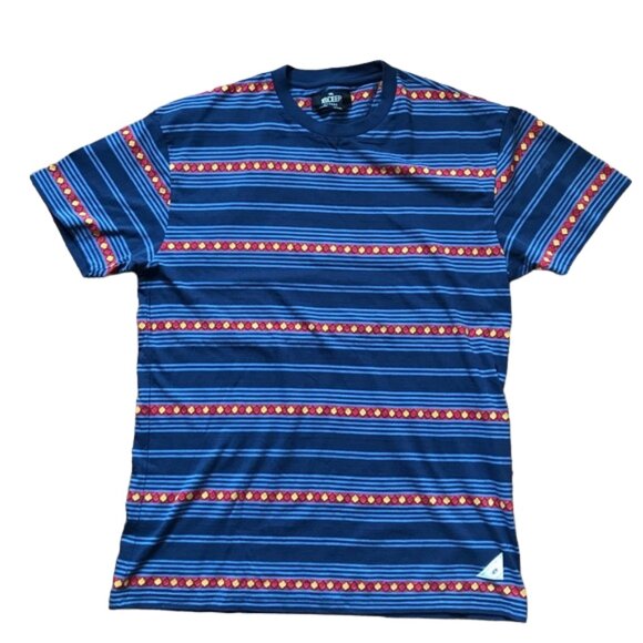 10.Deep Other - 10.Deep Striped Graphic T-shirt Men’s XL